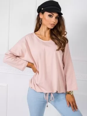 Дамска блуза BASIC FEEL GOOD TP-BZ-5472.00P ЯРКО РОЗОВО