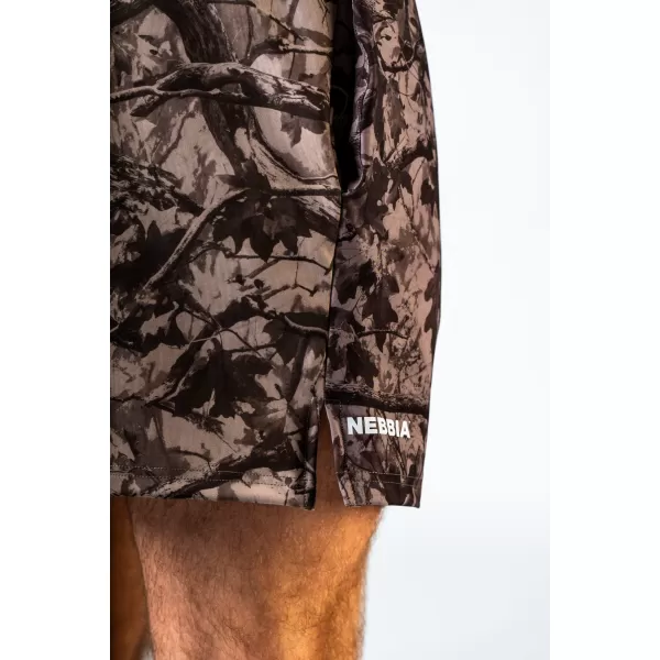  Шорти за тренировки POWER 902 СВЕТЛО КАФЯВО CAMO Nebbia 