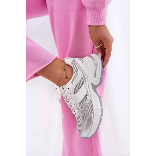  Дамски маратонки BIG STAR RR274A195 WHITE Big Star Shoes 