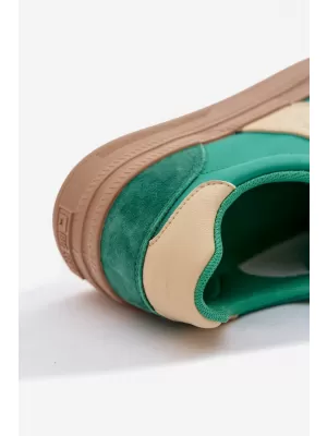 Дамски маратонки BIG STAR TT274163 GREEN Big Star Shoes