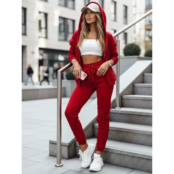  Дамски комплект DSTREET AY0742 ЧЕРВЕНО 