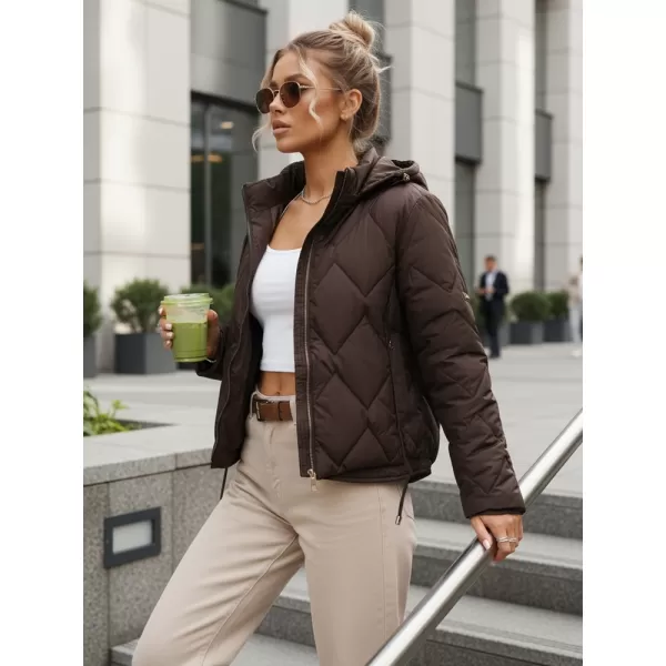  Дамско яке DSTREET TY5670 КАФЯВО 