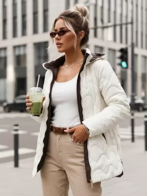 Дамско яке DSTREET TY5624 БЕЖОВО