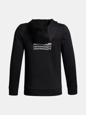 Суичър за момче UNDER ARMOUR UA ARMOUR FLC RETRO GRPHC HD 6003812-001 ЧЕРЕН