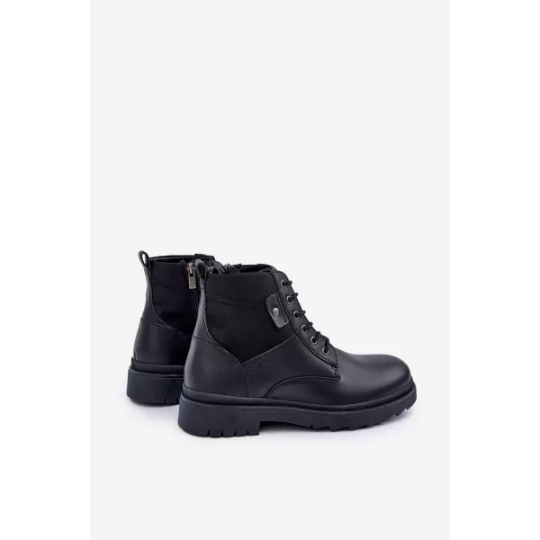  Мъжки обувки BIG STAR OO174166 BLACK Big Star Shoes 