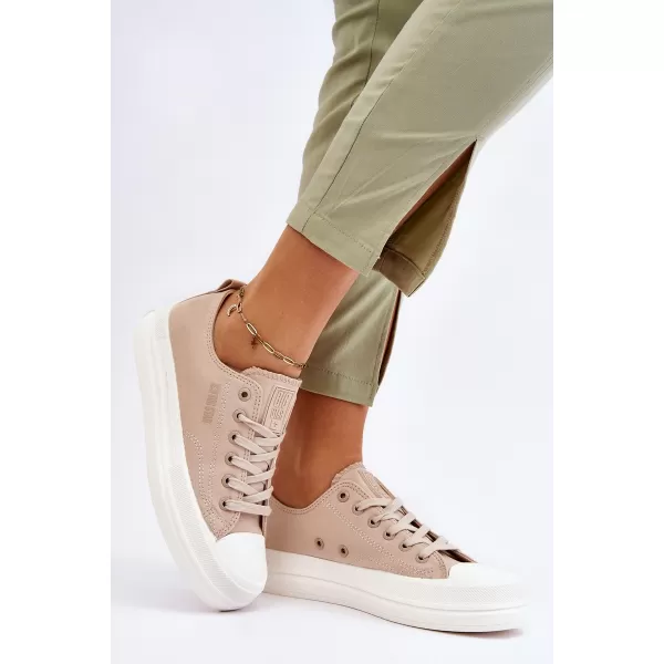  Дамски маратонки BIG STAR LL274969 BEIGE Big Star Shoes 