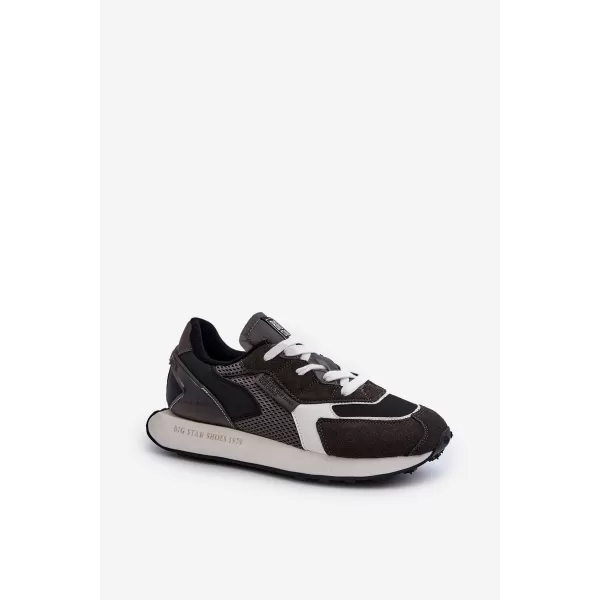  Мъжки кецове BIG STAR NN174347 BLACK Big Star Shoes 