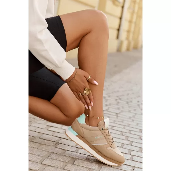  Дамски маратонки BIG STAR RR274A048 BEIGE Big Star Shoes 