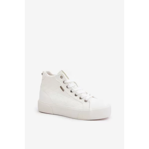  Дамски маратонки BIG STAR OO274A479 WHITE Big Star Shoes 