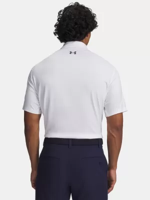 Мъжка тениска UNDER ARMOUR UA MATCHPLAY POLO 6009799-100 БЯЛО