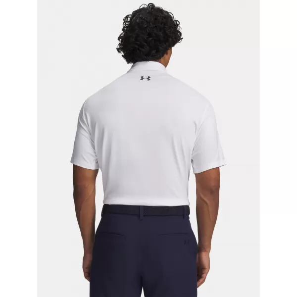 Мъжка тениска UNDER ARMOUR UA MATCHPLAY POLO 6009799-100 БЯЛО 
