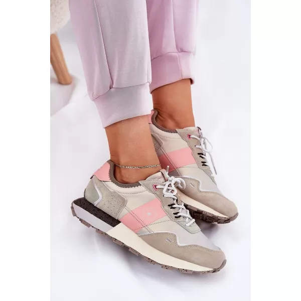  Дамски маратонки BIG STAR RR274243 PINK/GREY Big Star Shoes 