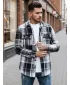Мъжка риза DSTREET DX2675 ЧЕРЕН