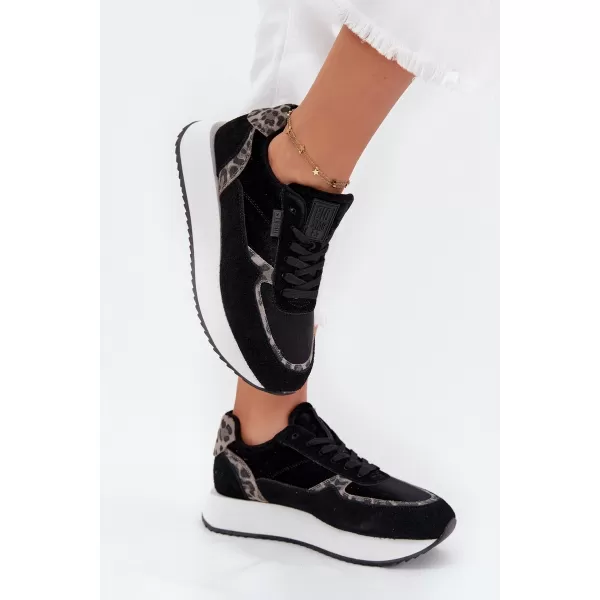  Дамски обувки BIG STAR OO274A312 BLACK Big Star Shoes 