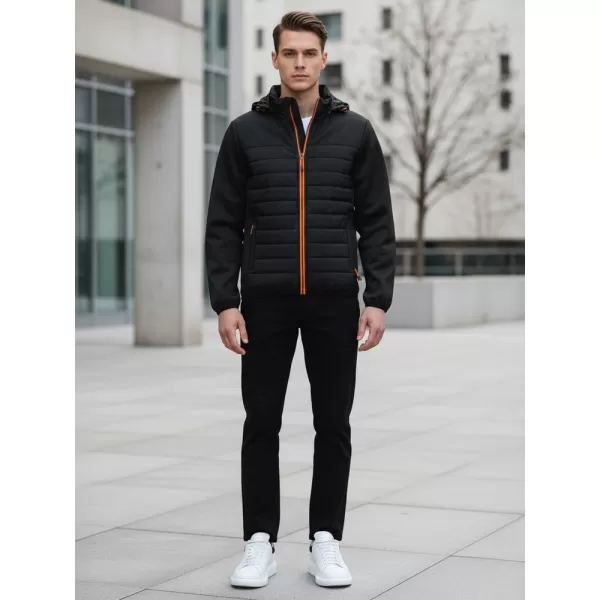  Мъжко яке DSTREET TX3785 ЧЕРЕН 