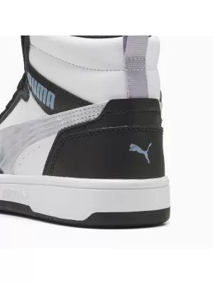 Дамски обувки PUMA REBOUNDV6MIDSPACEBELLEJR 402768-02 PUMA BLACK/LILAC CRUSH/WHITE