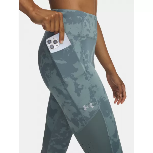 Дамски клин UNDER ARMOUR UA LAUNCH ANKLE PRINT TIGHTS 1369772-587 СИНЬО 