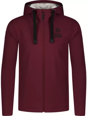 Мъжко софтшел яке NORDBLANC CANOPY NBSSM8340 БОРДО