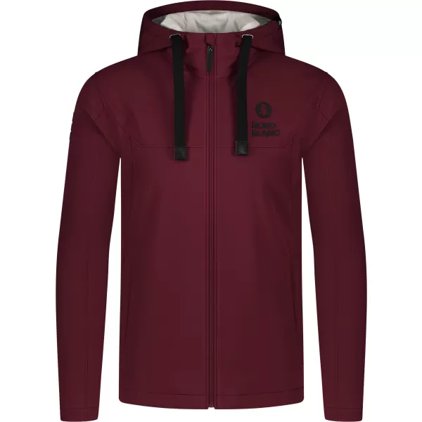  Мъжко софтшел яке NORDBLANC CANOPY NBSSM8340 БОРДО 