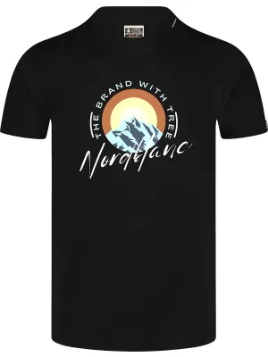 Мъжка тениска NORDBLANC SUNRISE NBSMT8152 ЧЕРЕН