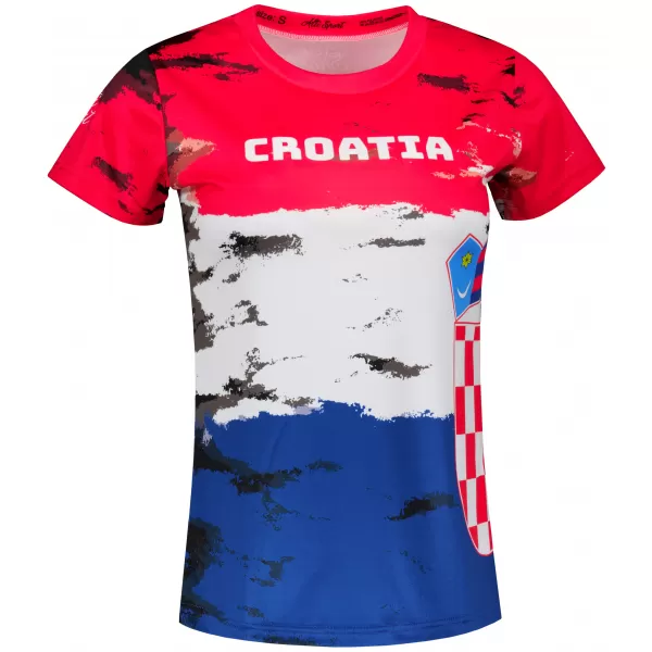  Дамска премиум тениска ALTISPORT VOJ/ALW036HR/TR01 ХЪРВАТИЯ 