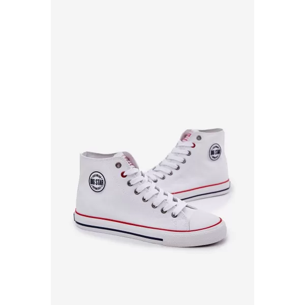  Мъжки кецове BIG STAR NN174305 WHITE Big Star Shoes 