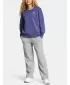 Дамски спортен панталон UNDER ARMOUR UA RIVAL FLC STRAIGHT PANT 1381847-011 СИВО