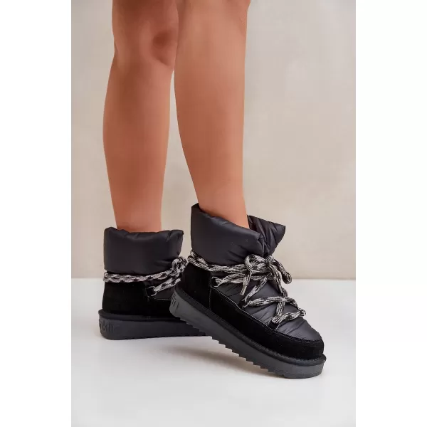  Дамски снежни човеци D.FRANKLIN DFSH375003 ЧЕРЕН 