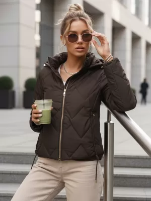 Дамско яке DSTREET TY5670 КАФЯВО