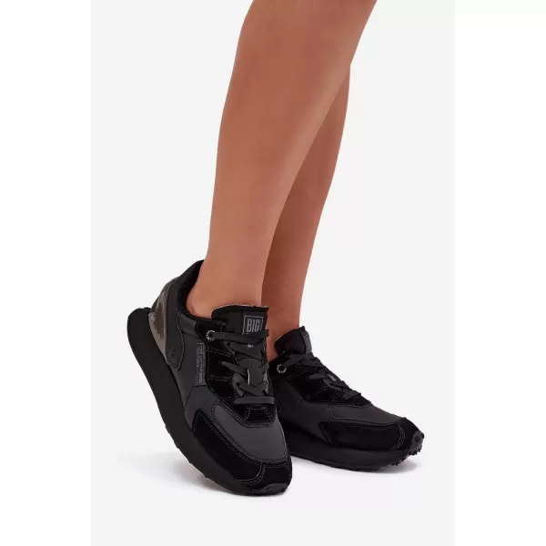  Дамски маратонки BIG STAR OO274562 BLACK Big Star Shoes 