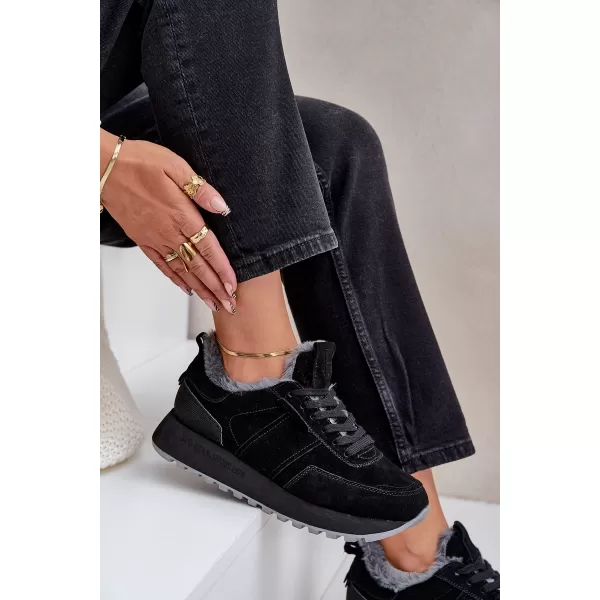  Дамски маратонки BIG STAR OO274580 BLACK Big Star Shoes 