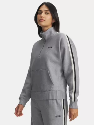 Дамски суичър UNDER ARMOUR ICON HWT FLEECE HZ 6004850-011 СИВО