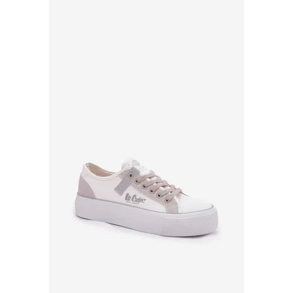  Дамски кецове LEE COOPER LCW-25-31-3479L БЯЛО 