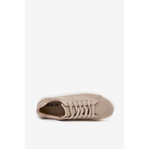  Дамски маратонки BIG STAR RR274465 BEIGE Big Star Shoes 