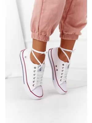 Дамски маратонки BIG STAR DD274336 WHITE Big Star Shoes