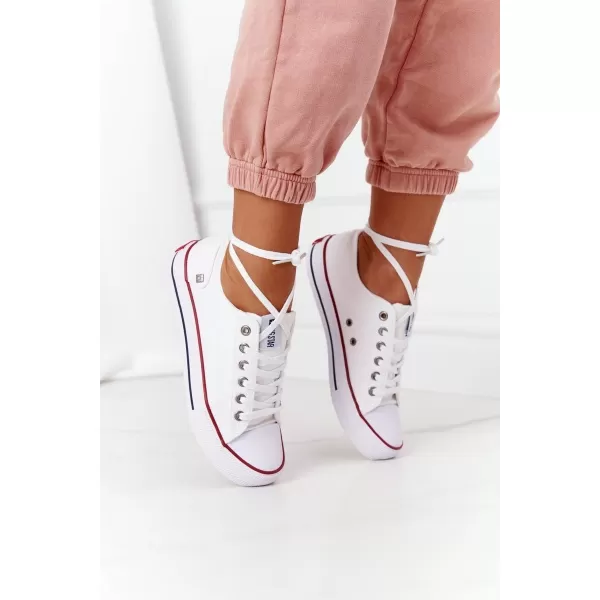  Дамски маратонки BIG STAR DD274336 WHITE Big Star Shoes 