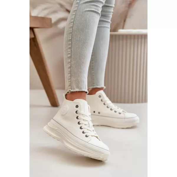  Дамски маратонки BIG STAR OO274064 WHITE Big Star Shoes 