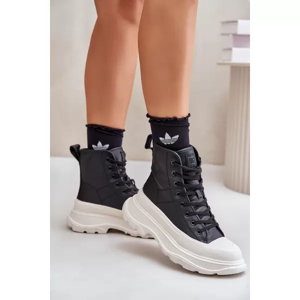  Дамски маратонки BIG STAR OO274A599 BLACK Big Star Shoes 