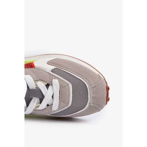  Мъжки маратонки BIG STAR NN174344 GREY Big Star Shoes 