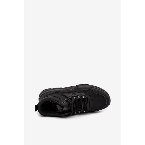  Мъжки кецове BIG STAR SS174282 BLACK Big Star Shoes 