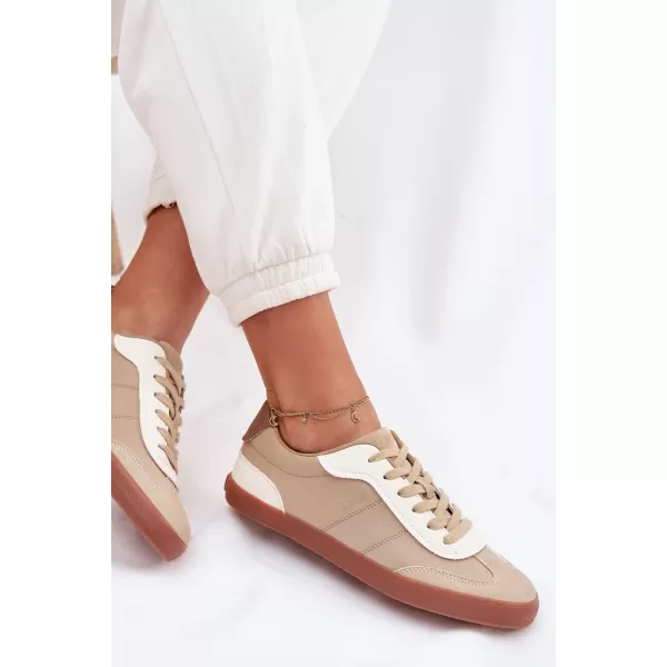  Дамски маратонки BIG STAR TT274420 BEIGE Big Star Shoes 