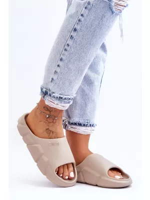 Дамски чехли BIG STAR LL274593 BEIGE Big Star Shoes