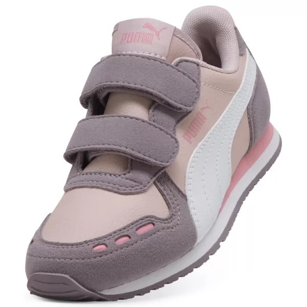  Детски обувки PUMA CABANA RACER SL 20 V PS 383730-22 ЛИЛАВА МЪГЛА/БЯЛО/КОНФИТЮР ОТ СЛИВИ 