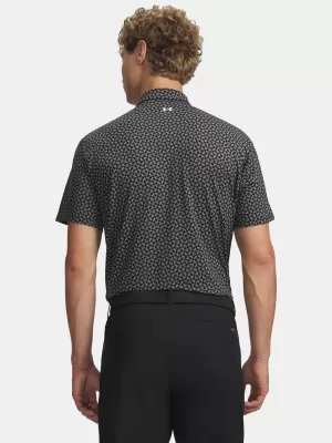 Мъжка тениска UNDER ARMOUR T2G PRINTED POLO 6012304-001 ЧЕРЕН