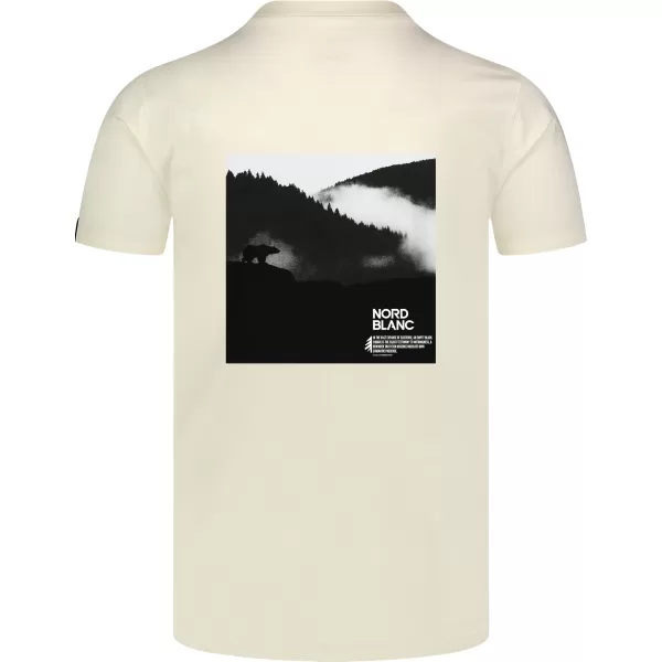  Мъжка тениска NORDBLANC NOTHINGNESS NBSMT8150 БЯЛО 