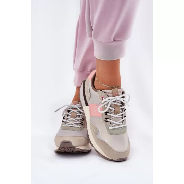  Дамски маратонки BIG STAR RR274243 PINK/GREY Big Star Shoes 