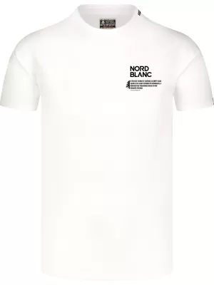 Мъжка тениска NORDBLANC NOTHINGNESS NBSMT8150 БЯЛО