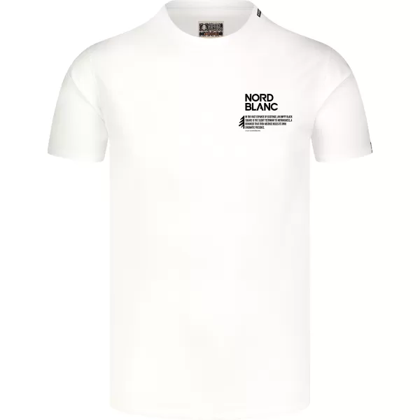  Мъжка тениска NORDBLANC NOTHINGNESS NBSMT8150 БЯЛО 