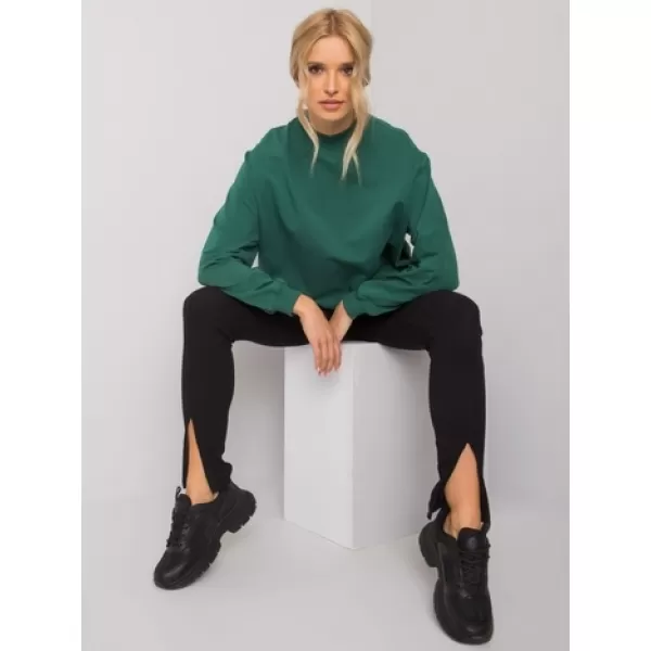  Дамски суичър BASIC FEEL GOOD RV-BL-5185.90P ТЪМНО ЗЕЛЕНО 