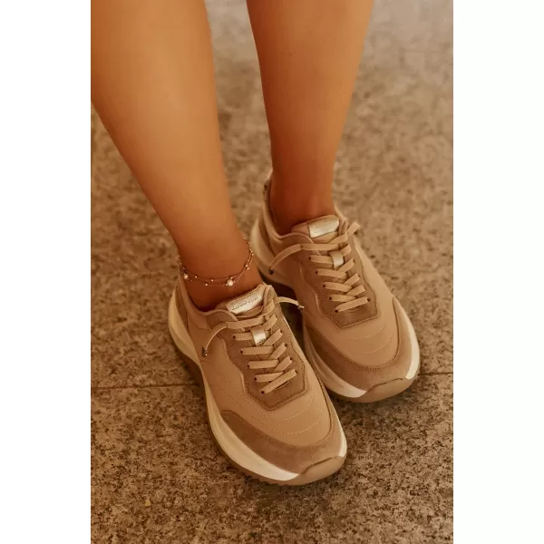 Дамски маратонки BIG STAR RR274A345 BEIGE Big Star Shoes 
